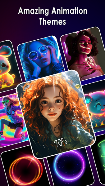 Battery Charging Animation App - عکس برنامه موبایلی اندروید