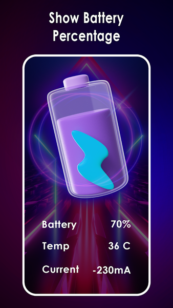 Battery Charging Animation App - عکس برنامه موبایلی اندروید