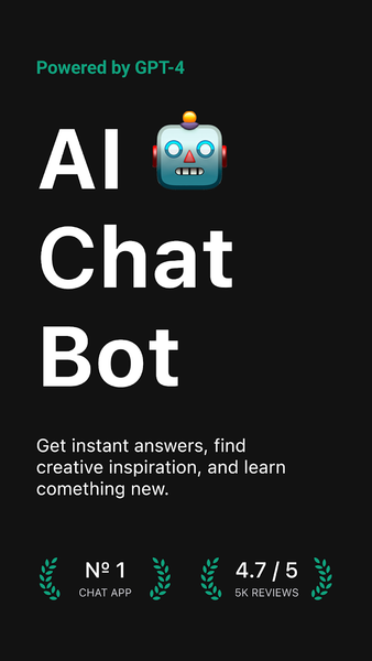 AI Chat 4 & Ask AI Chatbot GPT - Image screenshot of android app