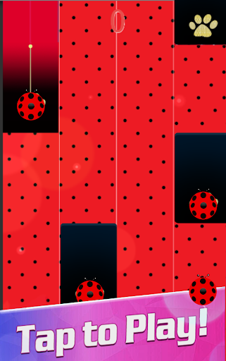 Piano Ladybird Tiles - عکس برنامه موبایلی اندروید