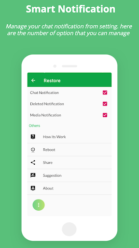 Restore : Recover Deleted mess - Image screenshot of android app