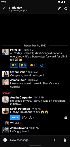 Rocket.Chat - عکس برنامه موبایلی اندروید
