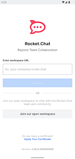 Rocket.Chat - عکس برنامه موبایلی اندروید