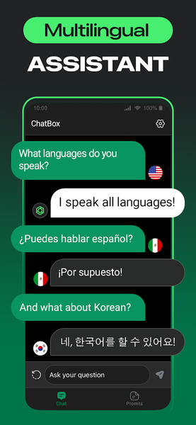 ChatBox: AI Chat Bot Assistant - عکس برنامه موبایلی اندروید