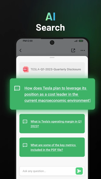 PDF AI Reader: Editor, Scanner - Image screenshot of android app