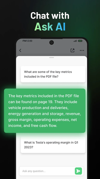 PDF AI Reader: Editor, Scanner - Image screenshot of android app