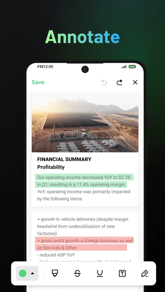 PDF AI Reader: Editor, Scanner - Image screenshot of android app