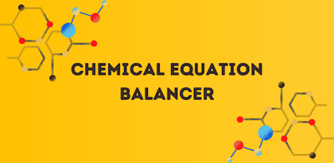 Chemical Equation Balancer App - عکس برنامه موبایلی اندروید