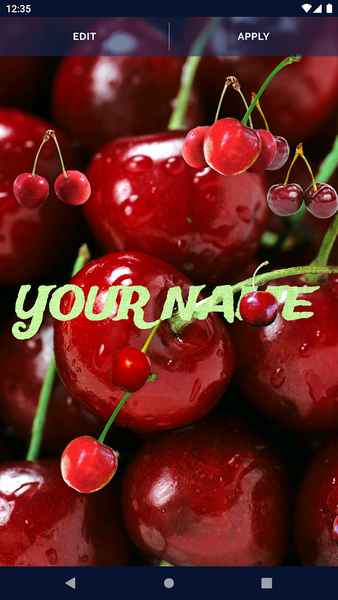 Summer Cherry Live Wallpaper - عکس برنامه موبایلی اندروید