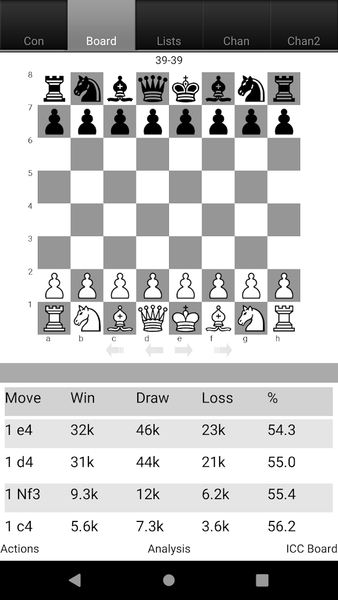 Lantern Chess an ICC Interface - Gameplay image of android game
