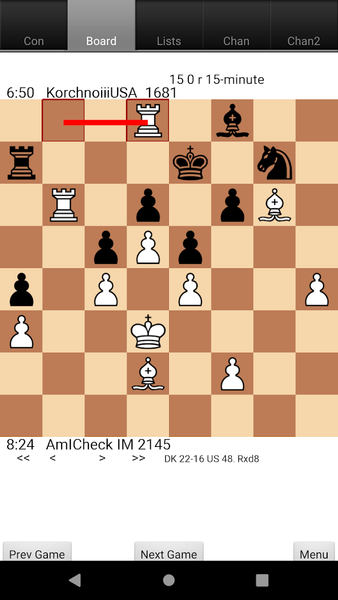 Lantern Chess an ICC Interface - عکس بازی موبایلی اندروید