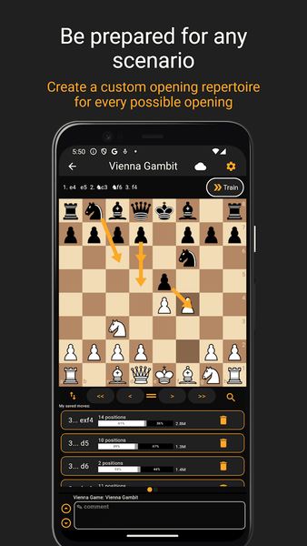 Chess Prep Pro Openings - Gameplay image of android game