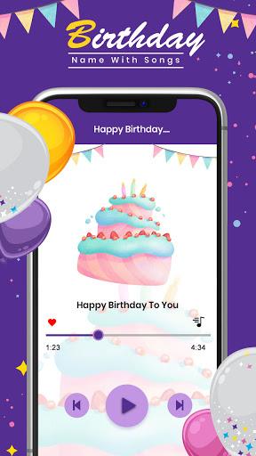 Name With Birthday Songs - عکس برنامه موبایلی اندروید