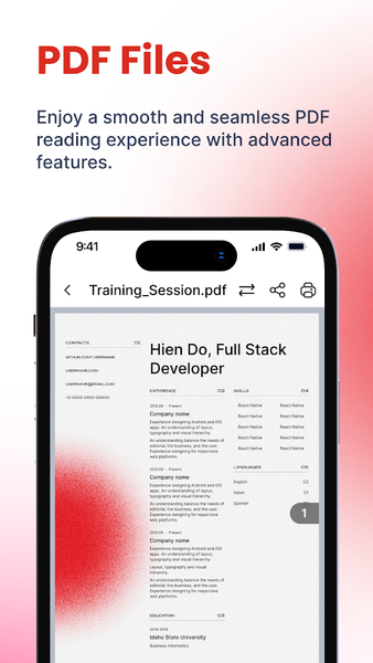PDF Reader - PDF Viewer - Image screenshot of android app