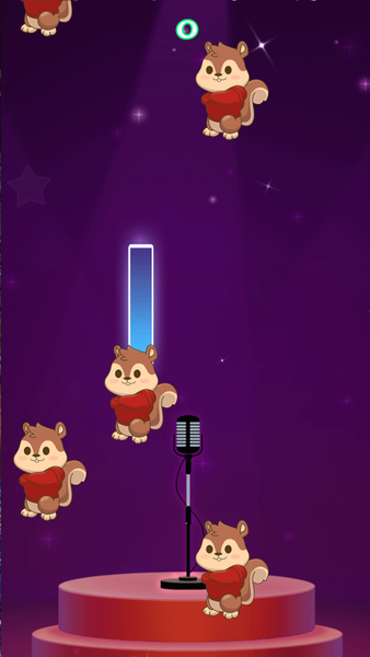 Chipmunks Music Journey - Gameplay image of android game