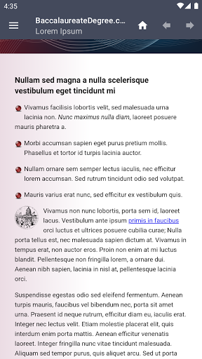 CHM Reader - Image screenshot of android app