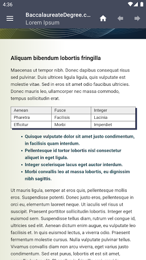 CHM Reader - Image screenshot of android app