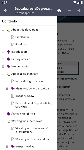 CHM Reader - Image screenshot of android app