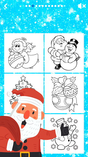 Christmas Color Game offline - عکس بازی موبایلی اندروید