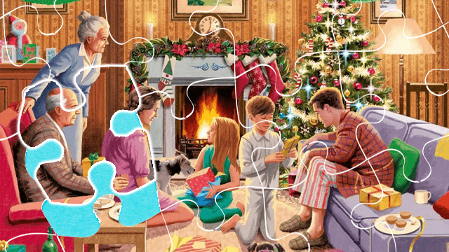 Christmas Jigsaw Puzzles Games - عکس بازی موبایلی اندروید