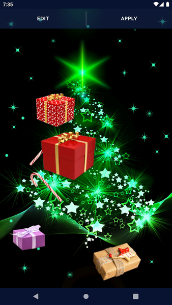 Christmas Live Wallpaper - عکس برنامه موبایلی اندروید