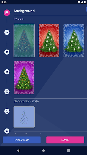 Christmas Tree Light Wallpaper - Image screenshot of android app