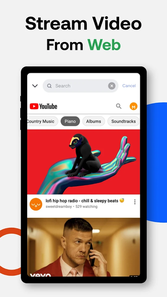Remote & Chromecast TV CASTify - Image screenshot of android app