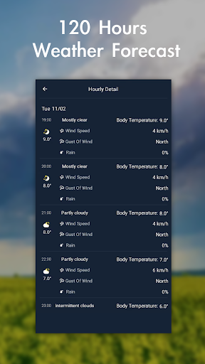 Accurate Weather & Live Radar - عکس برنامه موبایلی اندروید