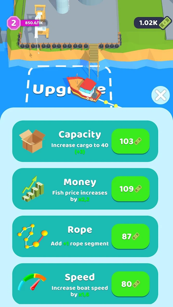 Circle the Fish - Gameplay image of android game