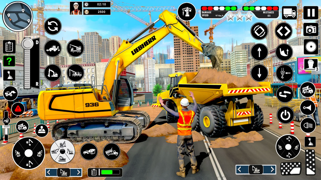 JCB Construction Games 3D - Gameplay image of android game