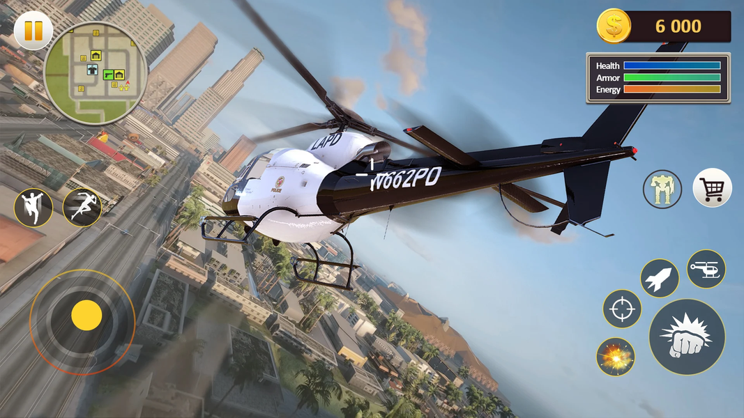 Super Rope Hero: City Wars - عکس بازی موبایلی اندروید