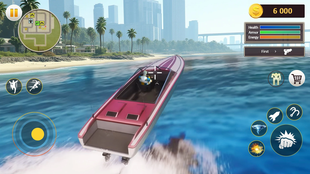 Super Rope Hero: City Wars - عکس بازی موبایلی اندروید