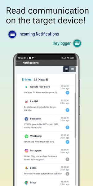 AllTracker Control Center - Image screenshot of android app
