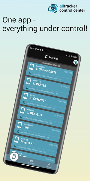 AllTracker Control Center - Image screenshot of android app