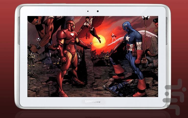 Avengers Civil War Chapter 1 - Image screenshot of android app