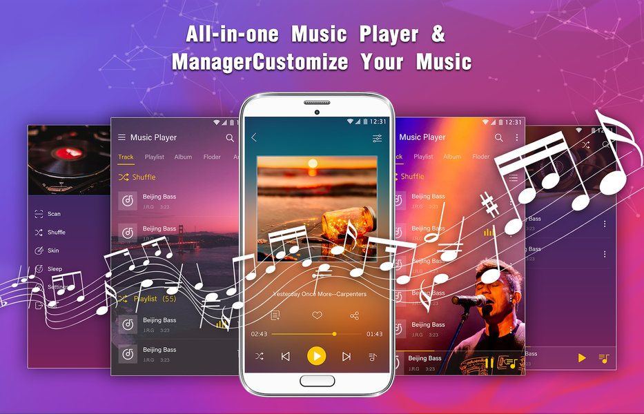 CiWi Music Player - Equalizer - عکس برنامه موبایلی اندروید
