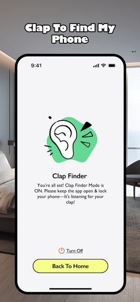 AI Clap Finder For Lost Phone - Image screenshot of android app