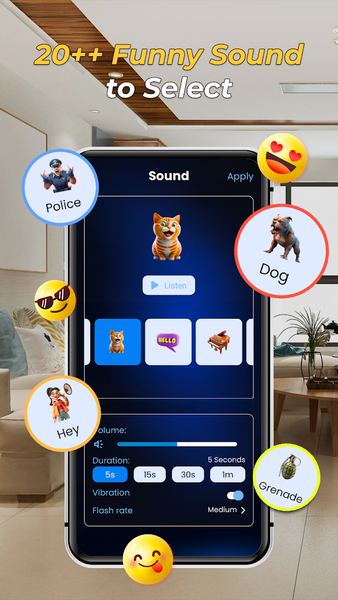 Find Phone with Clapping - عکس برنامه موبایلی اندروید