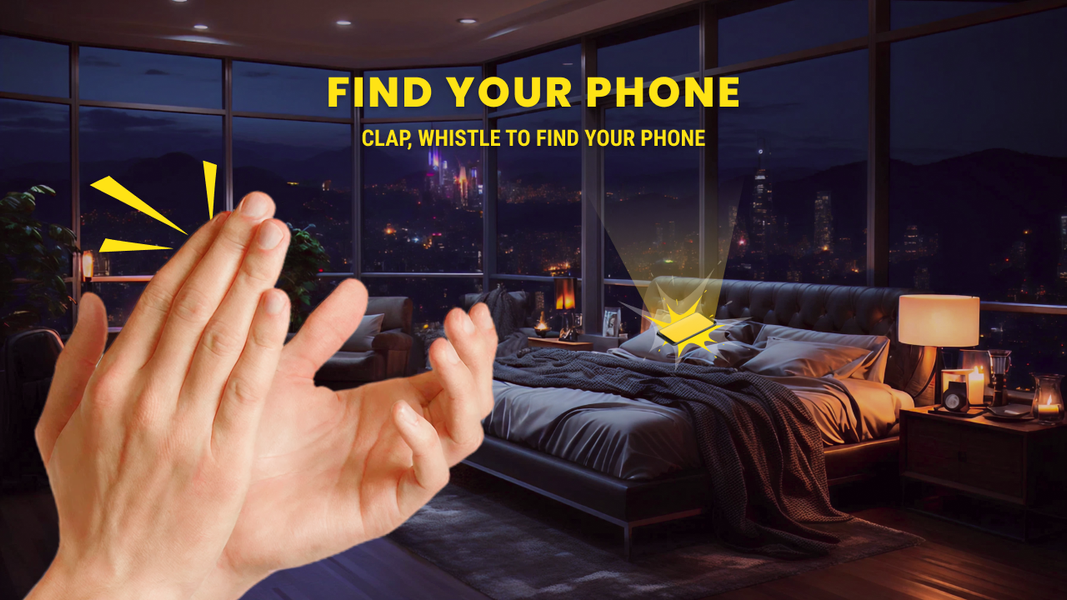 Clap to Find My Phone - عکس برنامه موبایلی اندروید