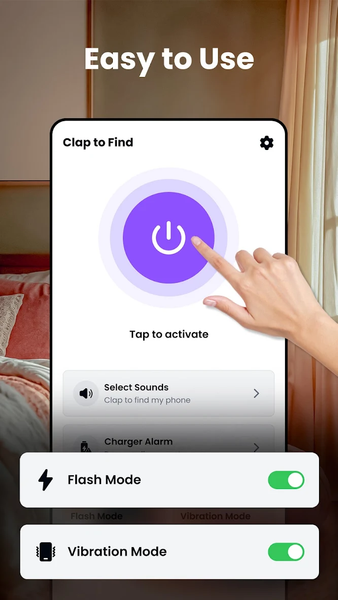 Clap to Find Phone – Klapit - عکس برنامه موبایلی اندروید