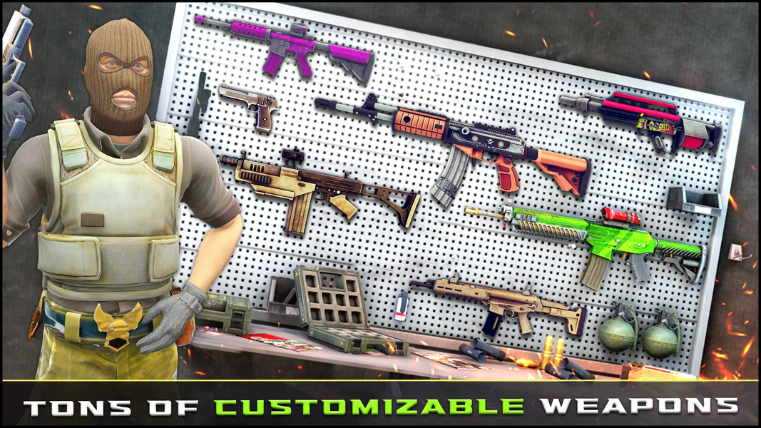 Cover Strike: Offline War Game - عکس بازی موبایلی اندروید