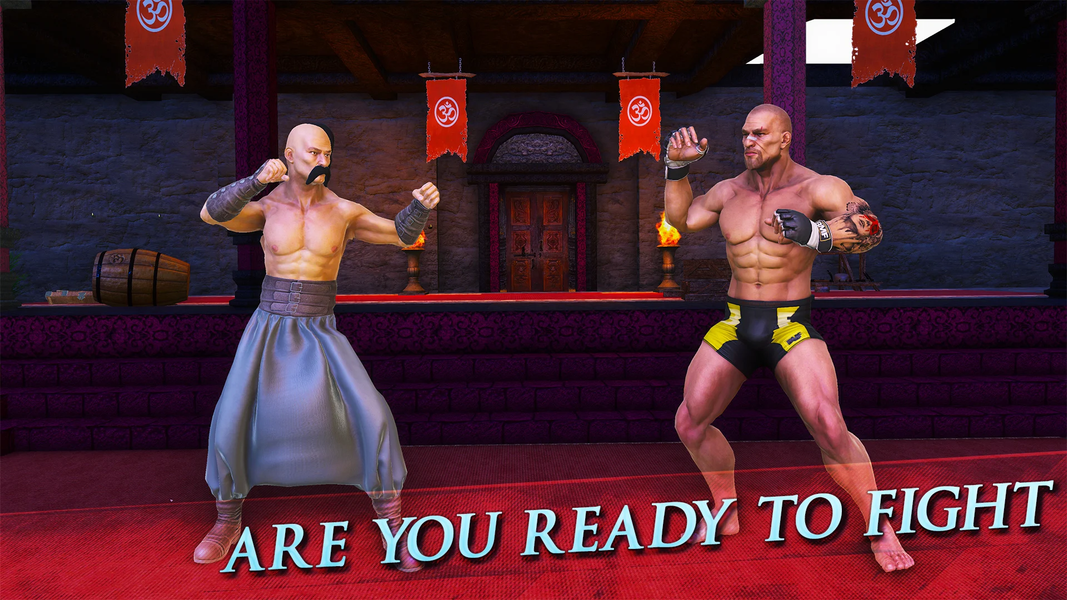 Karate Kung Fu Fighting Games - Gameplay image of android game