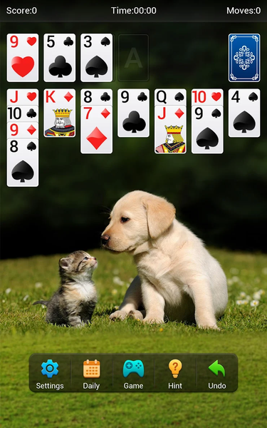 Solitaire - Gameplay image of android game