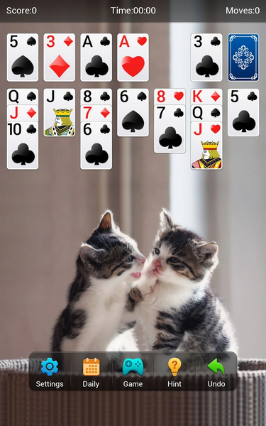 Solitaire - Gameplay image of android game