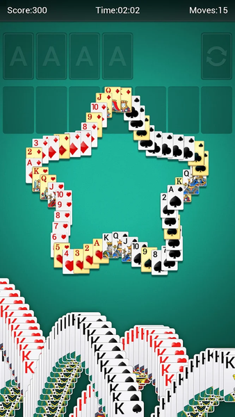 Solitaire - Gameplay image of android game