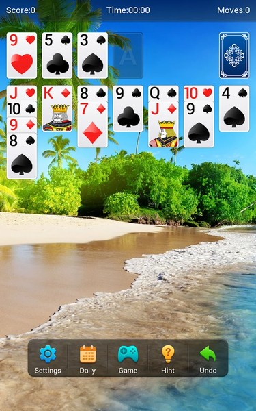 Solitaire - Gameplay image of android game