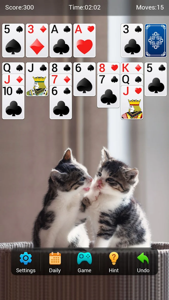 Solitaire - Gameplay image of android game