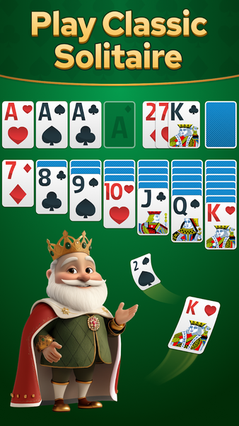 Solitaire Klondike - Card Game - عکس بازی موبایلی اندروید