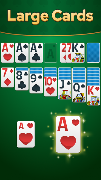 Solitaire Klondike - Card Game - عکس بازی موبایلی اندروید