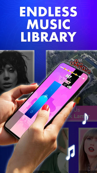 Piano Music Star: Rhythm Game - عکس بازی موبایلی اندروید